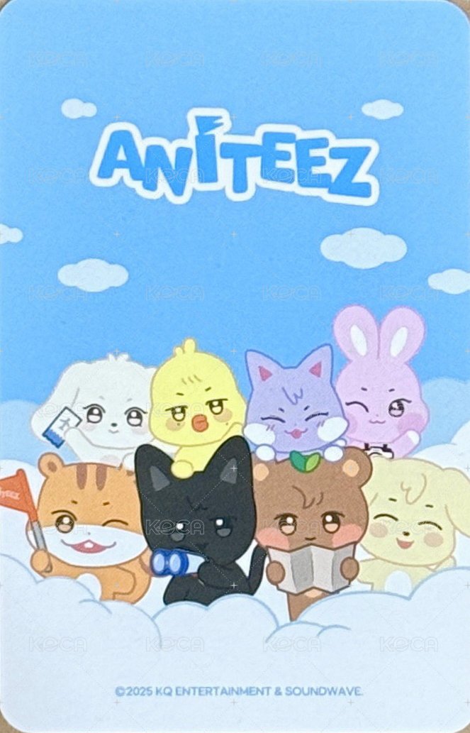 ANITEEZ IN THE CALLING 周邊卡 TRAVEL KIT 背面