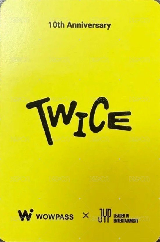 WOWPASS 周邊卡  背面