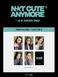NOT CUTE ANYMORE yzy線上3.0簽售卡
