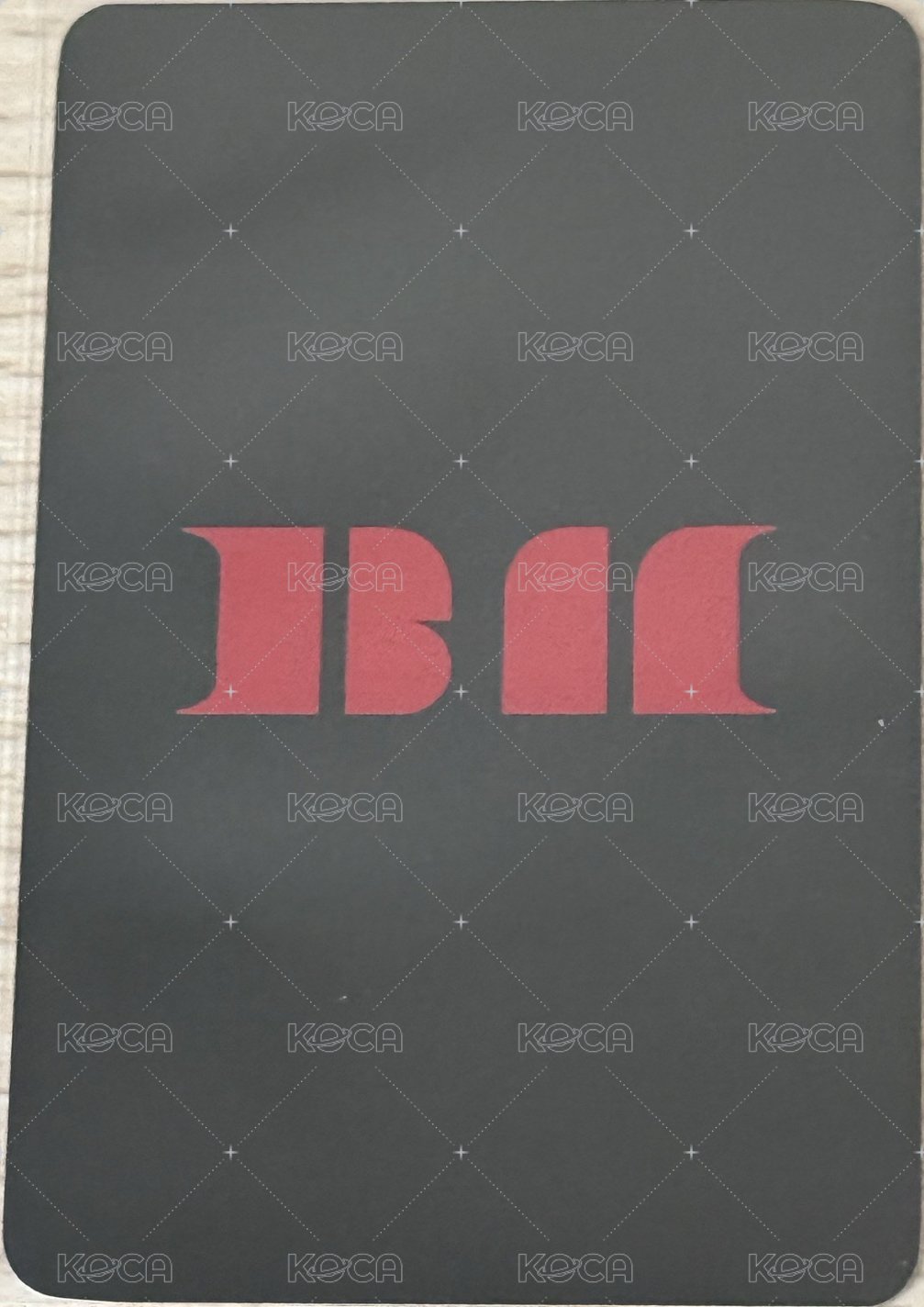 BABYMONS7ER k4 團封預售 特典卡 ver.A 背面