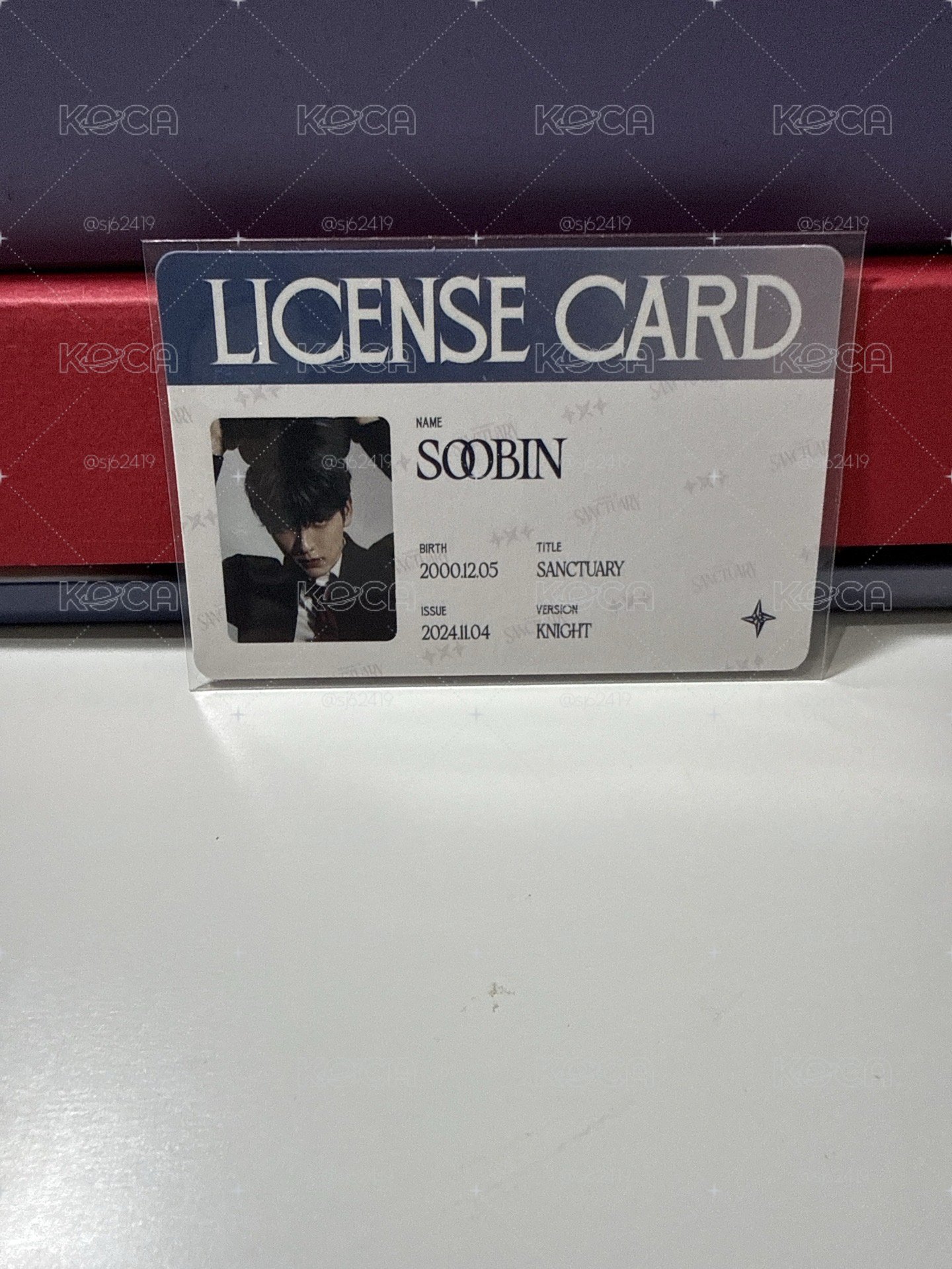 迷七 崔秀彬的駕照