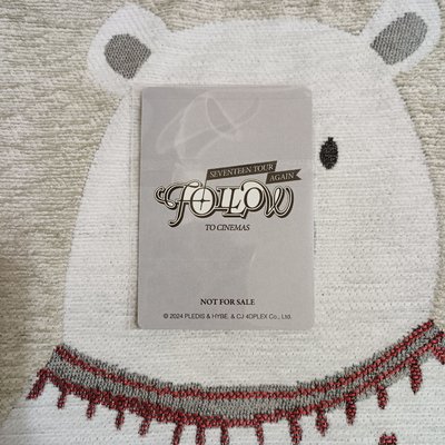 FOLLOW AGAIN 電影卡 日區電影卡 權順榮 Hoshi