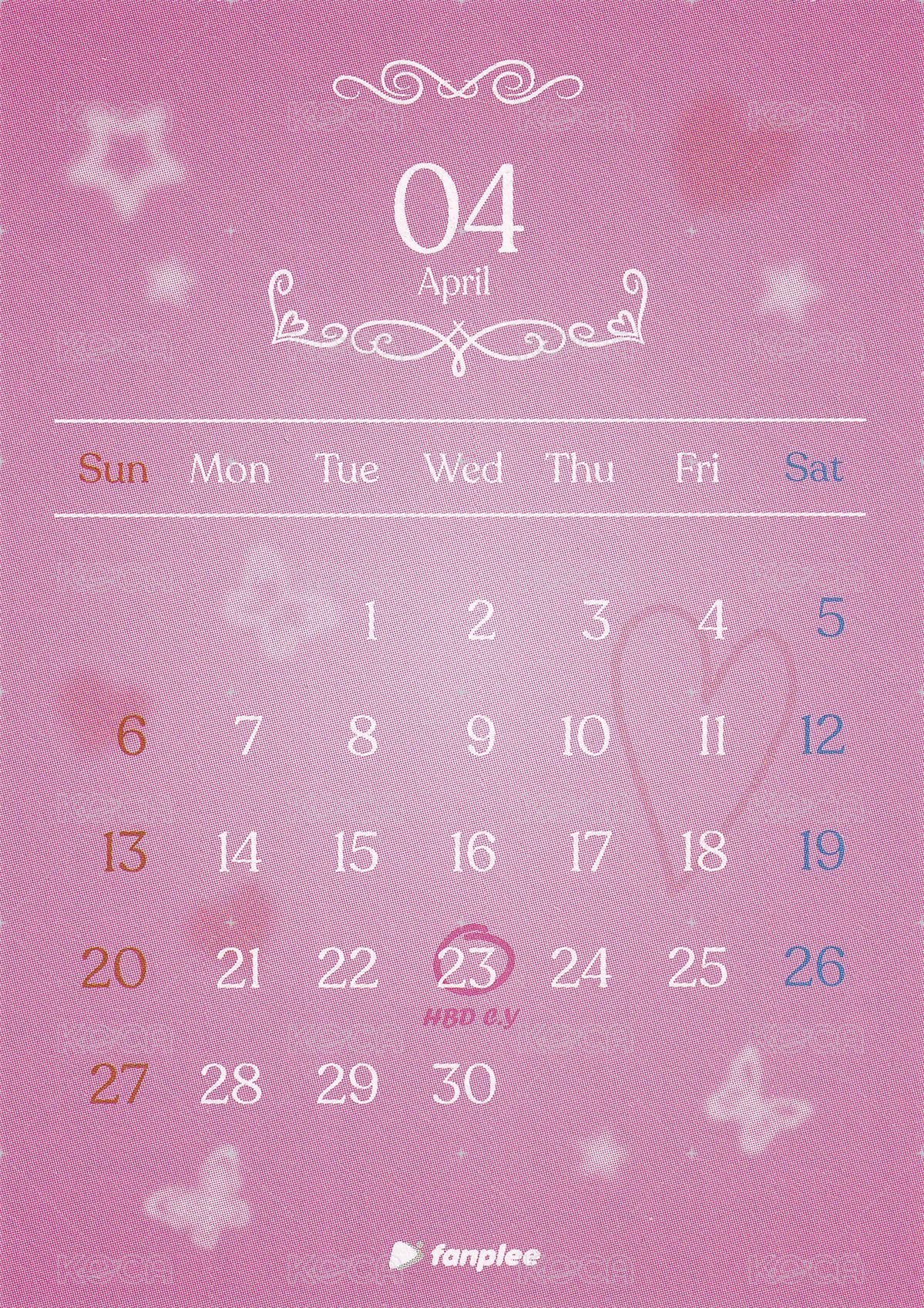 25’年曆 fp 特典卡  背面