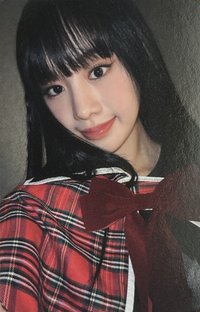 KISS OF LIFE ms 線上1.0 簽售卡 格子斗篷