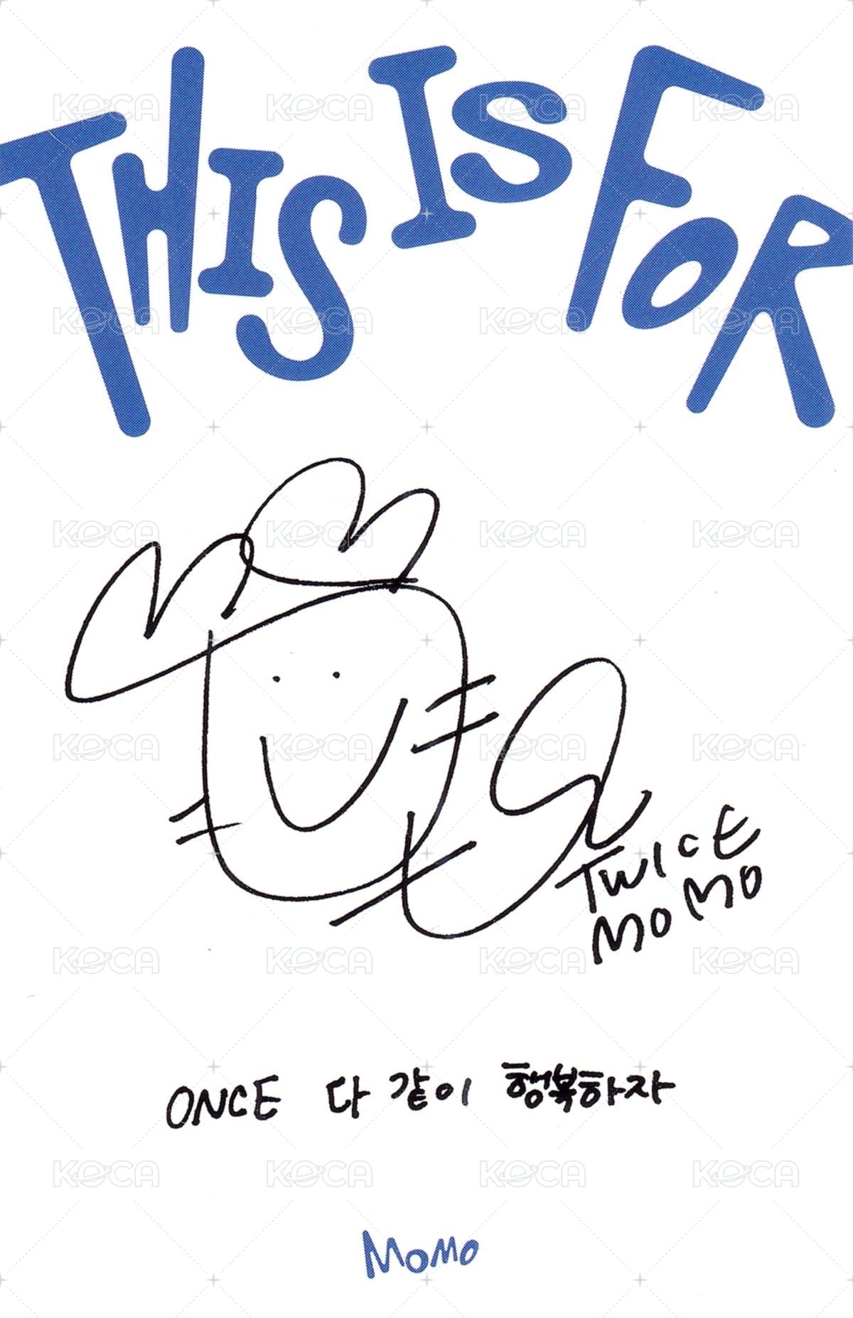 正規四 專輯卡 ver.this 背面