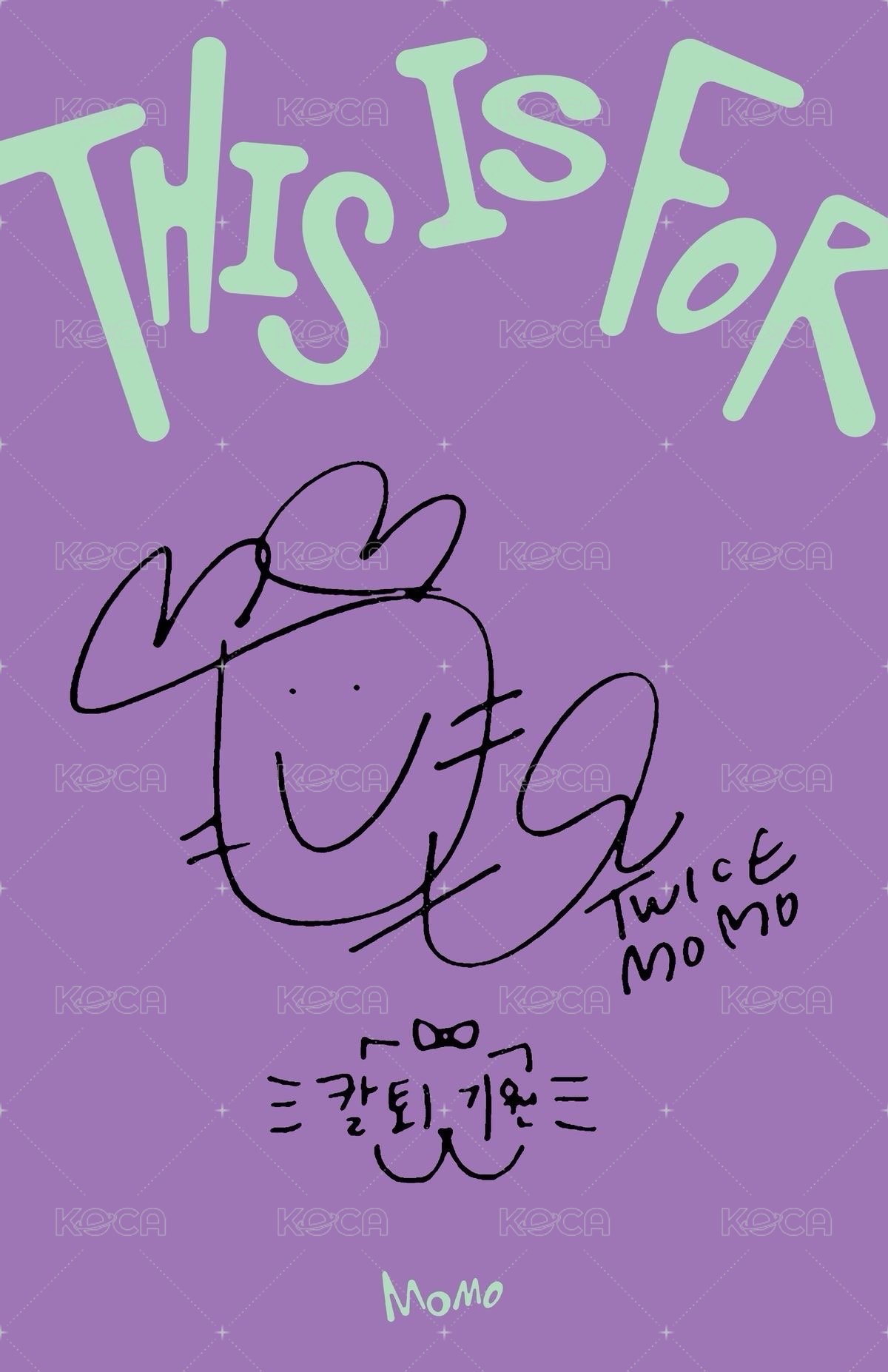 正規四 專輯卡 ver.單封 背面