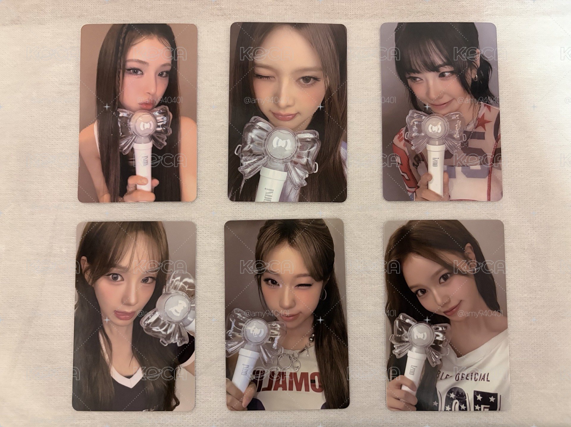 izna 手燈卡 應援棒卡