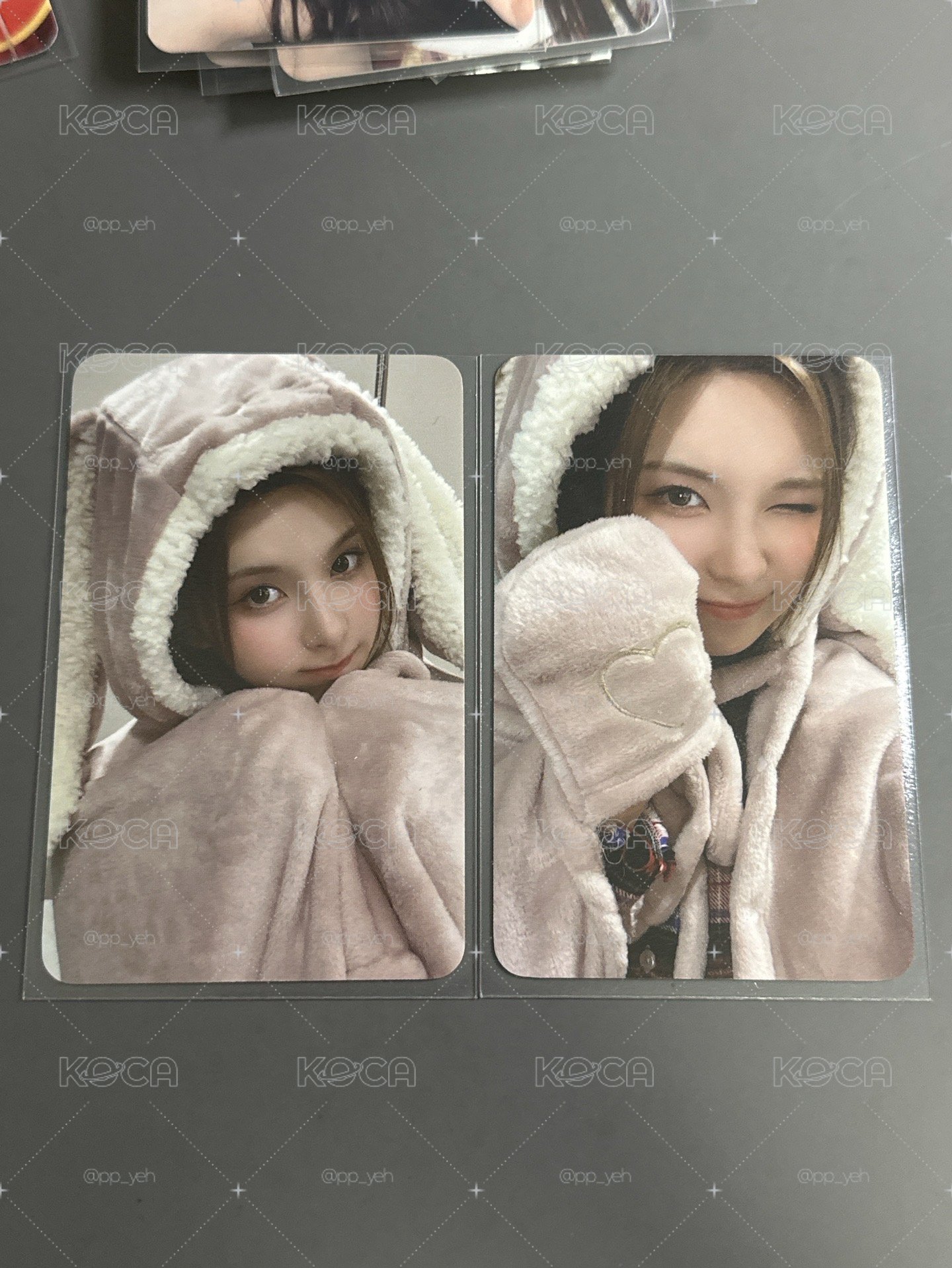 NMIXX el兔毯裴兩張