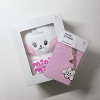 員盒娃+鑰匙圈吊飾