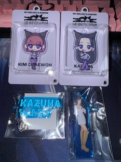 一葉套組+酷洛米采鑰匙圈吊飾