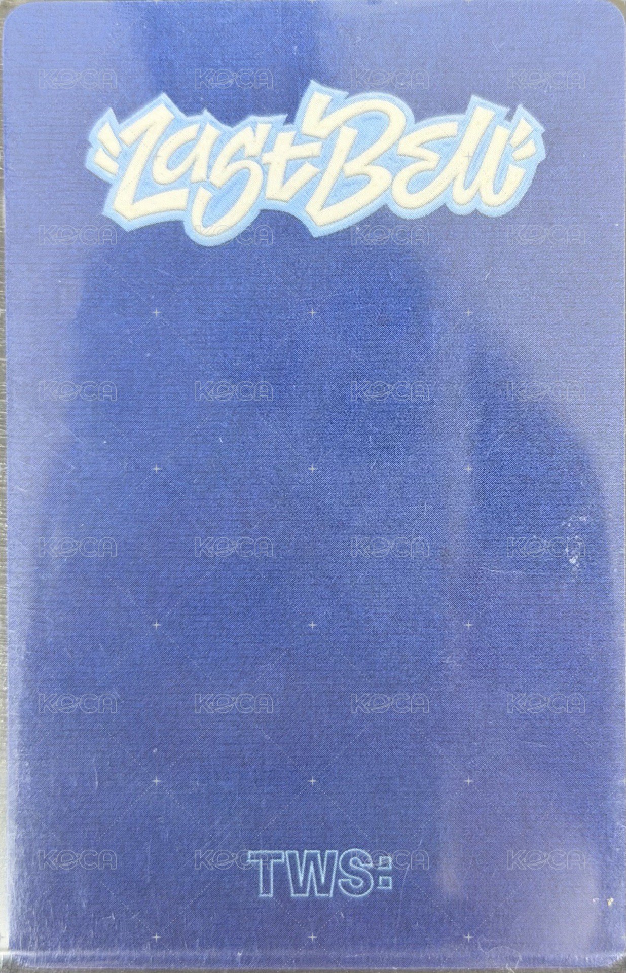 Last Bell yzy 青島補償卡 特典卡  背面