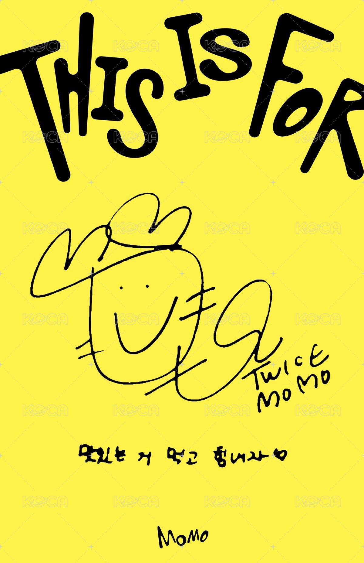 正規四 專輯卡 Polaroid ver. 黃版 背面