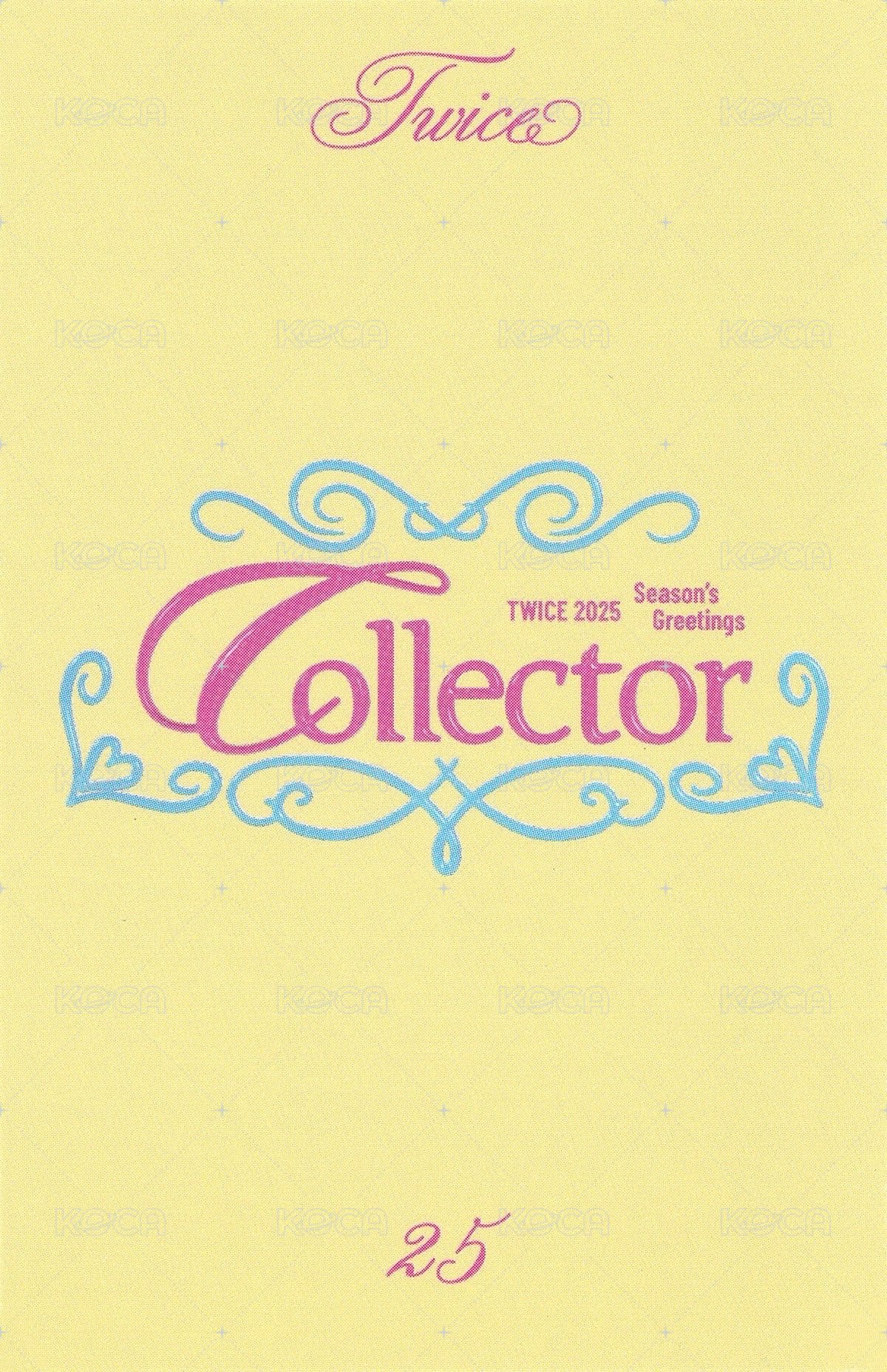 25’年曆 年曆卡  背面