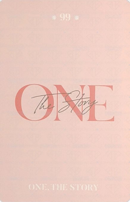 2021解散演唱會 隨機卡  背面