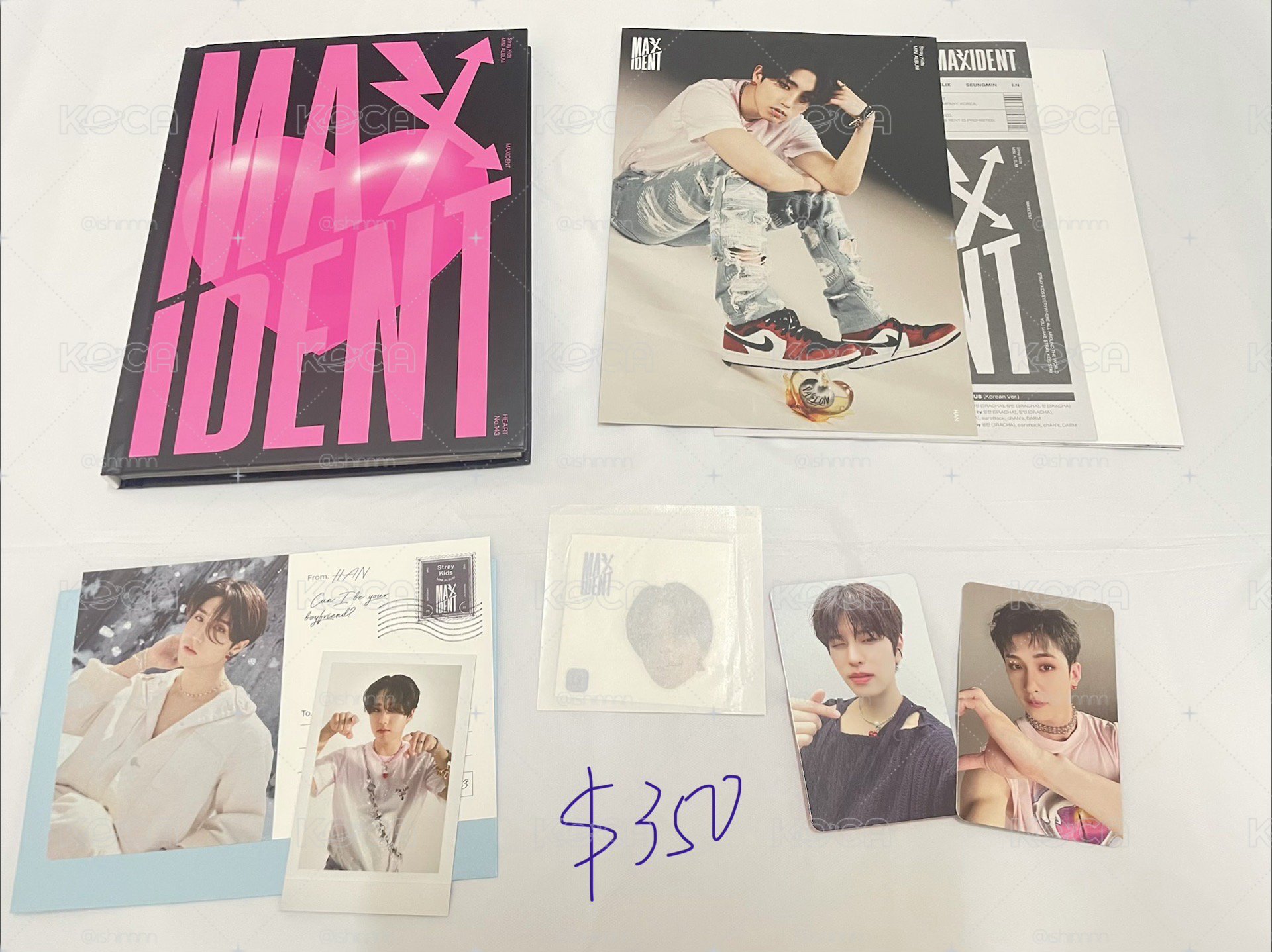 （可當綁）SKZ 全專 一圖$200