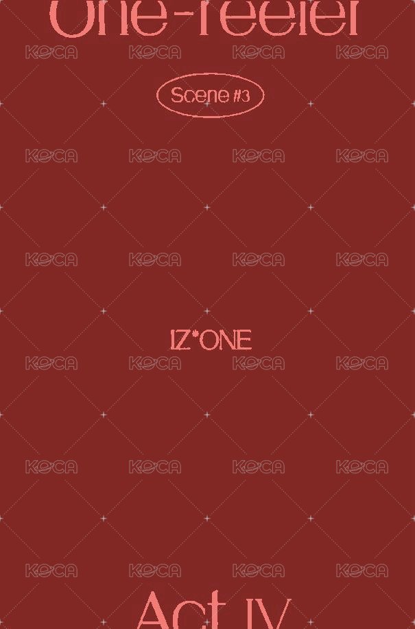 One-reeler / Act IV 專輯卡 SCENE#3 背面