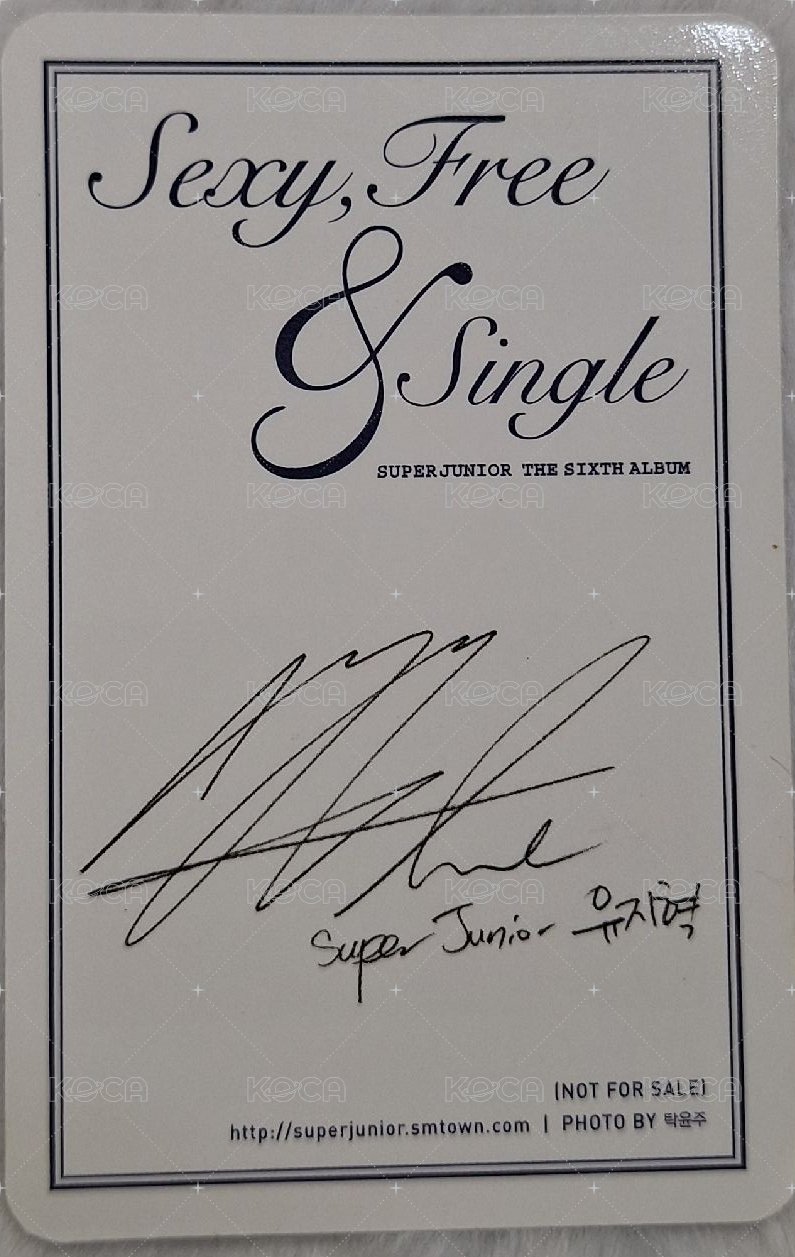 正規6 A ver. 專輯卡  背面