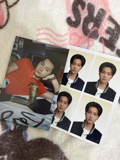 ENHYPEN年曆卡、四格證件照