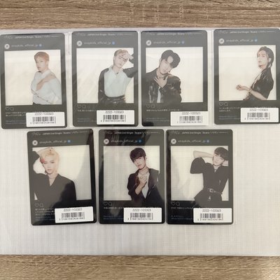 Stray kids 日本 Scars Sony 特典卡 小卡 透卡