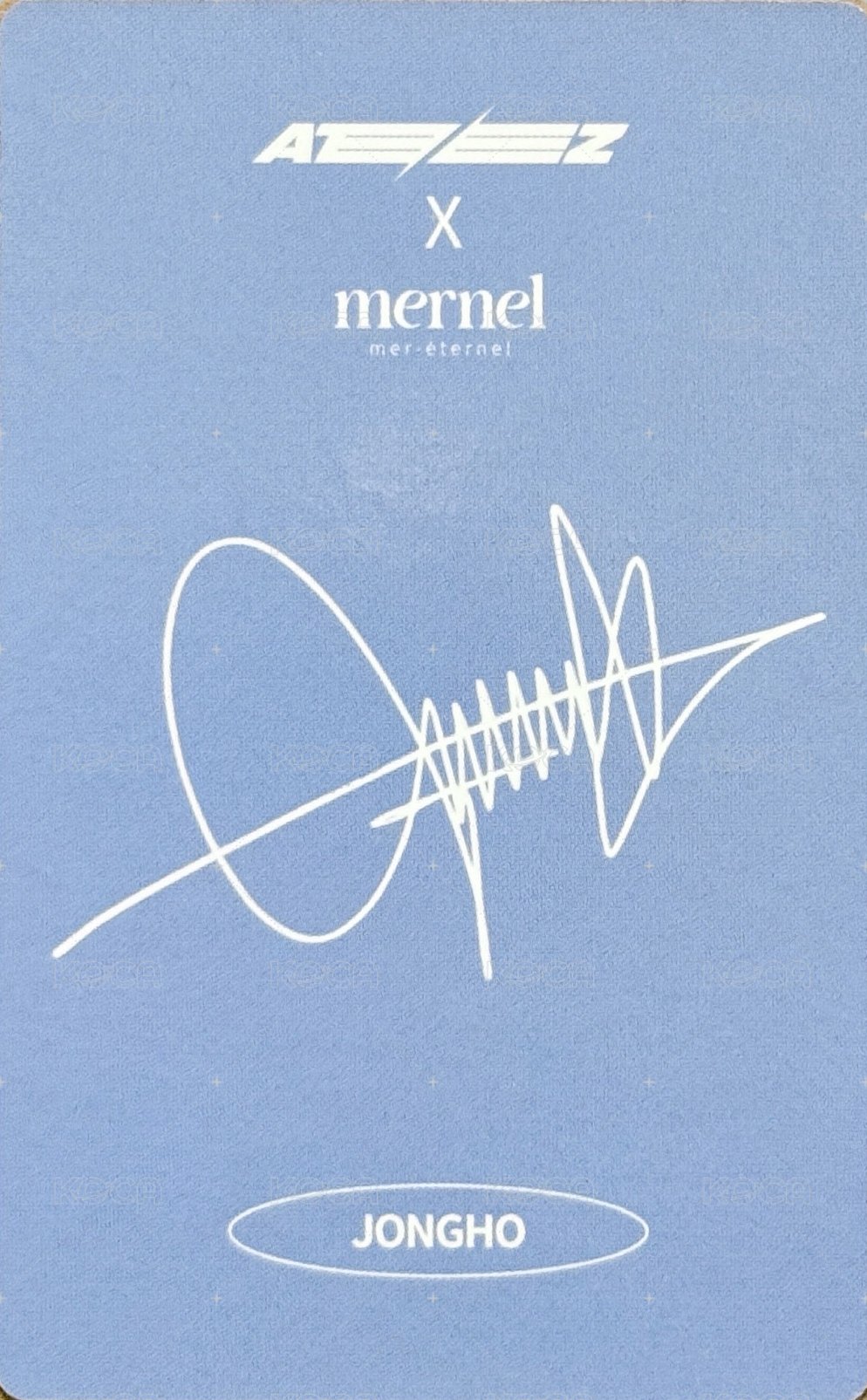 Mernel 1.0 代言卡 A ver. 背面