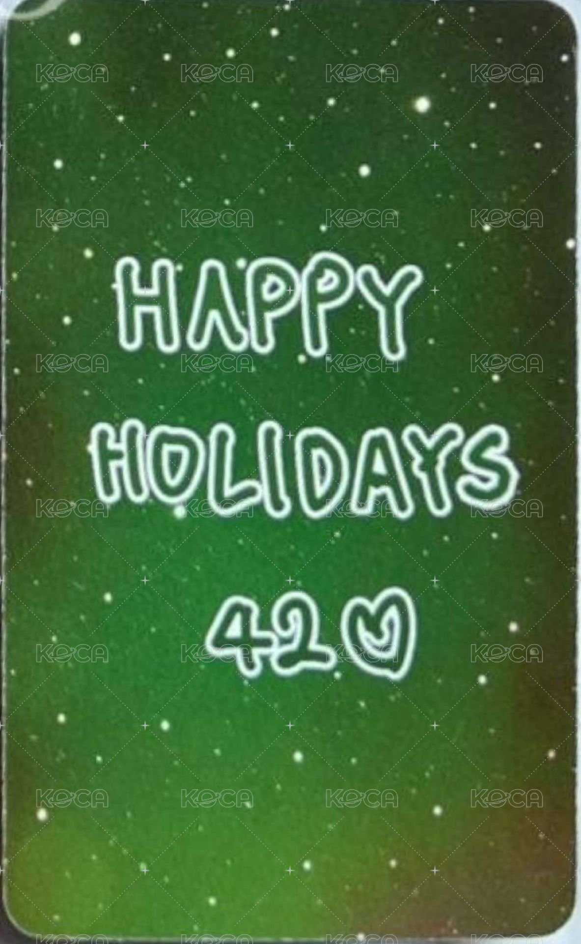 2025 SBS歌謠大戰 打歌卡  背面