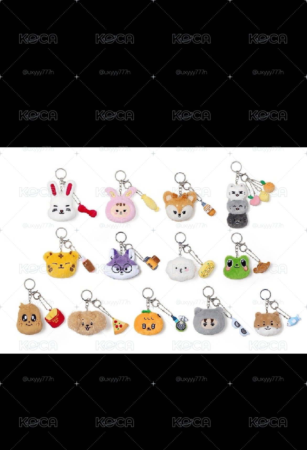 碩 大頭吊飾/坐娃