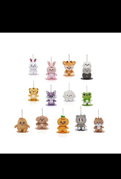 碩 大頭吊飾/坐娃