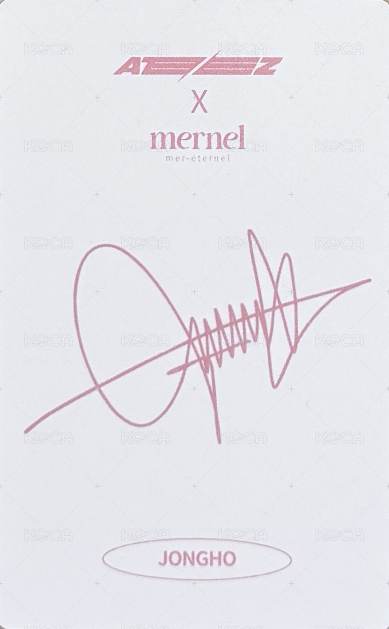 Mernel 2.0 代言卡 B ver. 背面