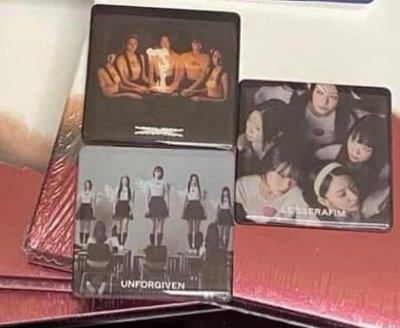 LE SSERAFIM UNFORGIVEN WVS特典卡