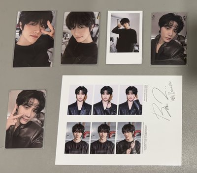 年曆卡 竣彬圭顯個人set