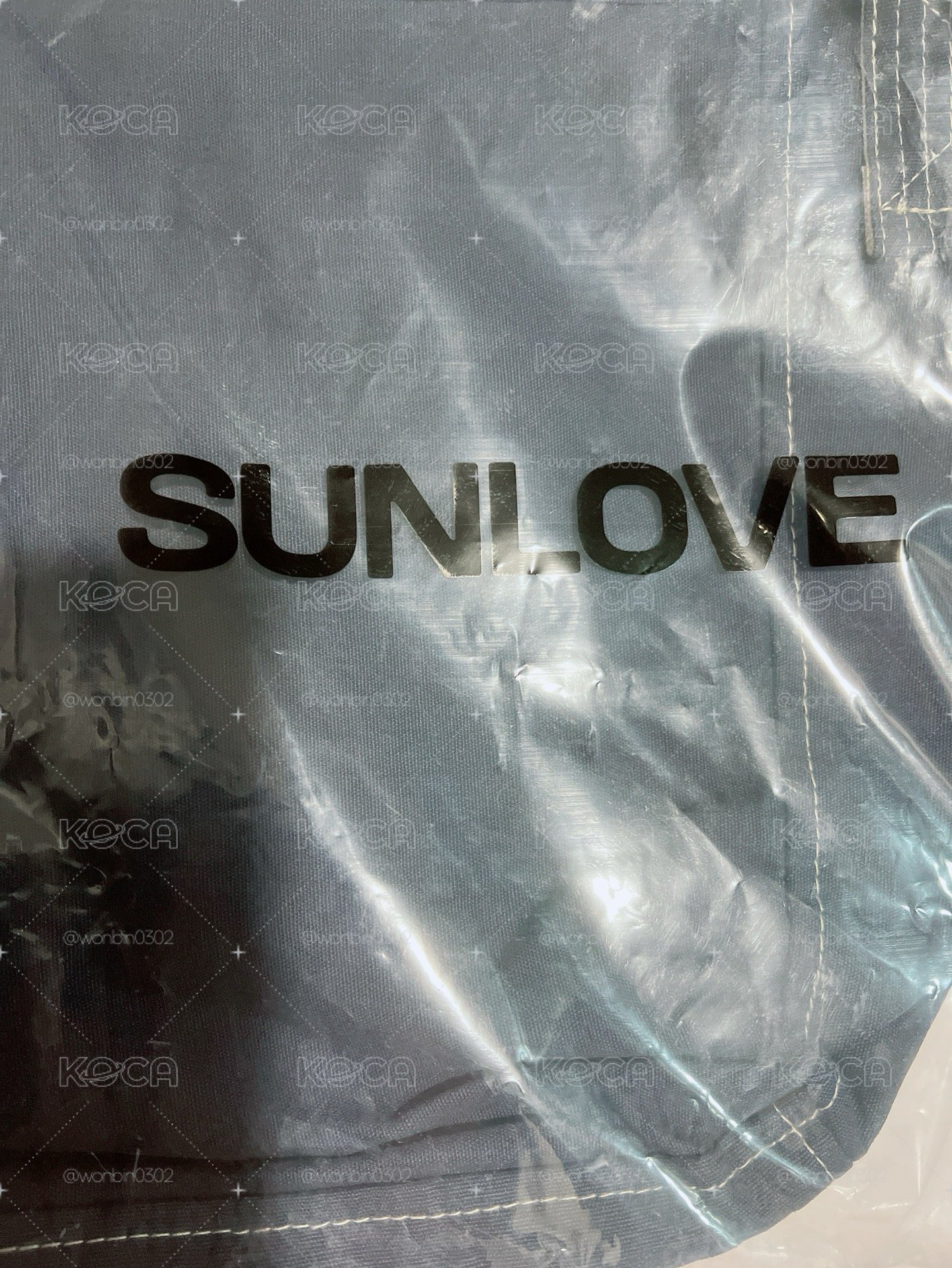 SUNLOVE 聯名側背包 深藍色（無徽章）