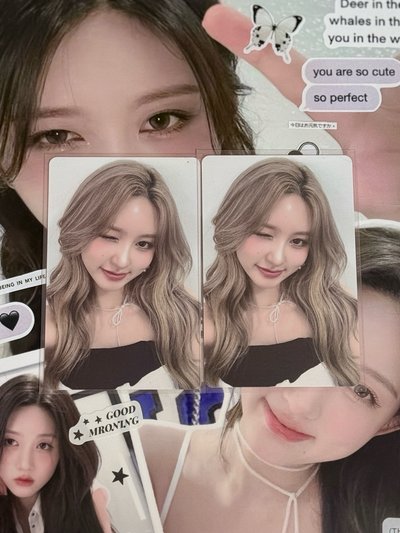 ive 秋/怜/員 平價小卡/中背