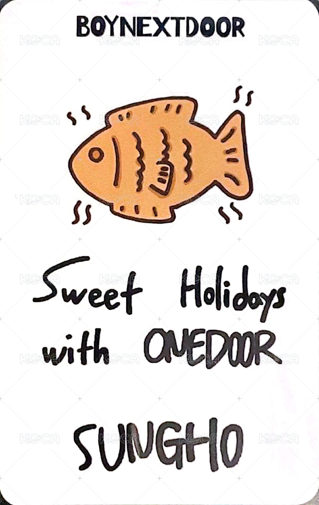 24sbs 歌謠大戰 入場卡 / 場限卡 公放卡 聖誕卡 背面