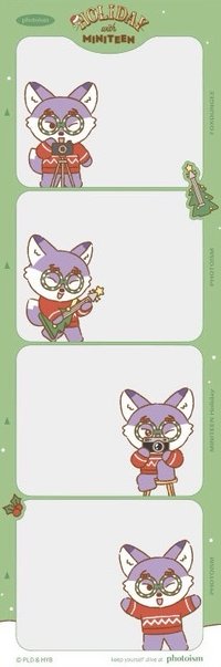 聖誕MINITEEN 人生四格卡 