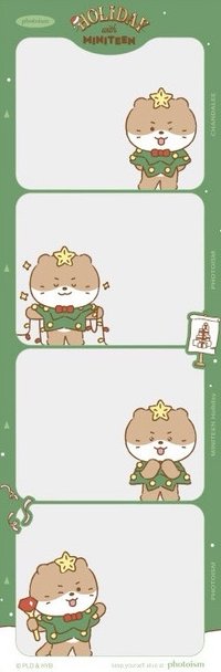 聖誕MINITEEN 人生四格卡 