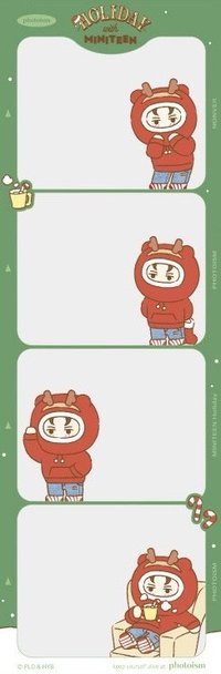 聖誕MINITEEN 人生四格卡 