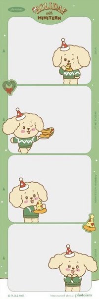 聖誕MINITEEN 人生四格卡 