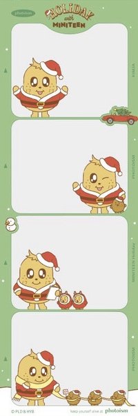 聖誕MINITEEN 人生四格卡 