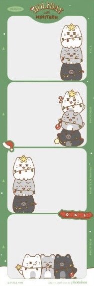 聖誕MINITEEN 人生四格卡 