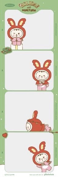 聖誕MINITEEN 人生四格卡 