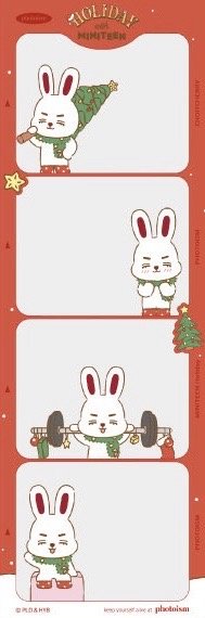 聖誕MINITEEN 人生四格卡 