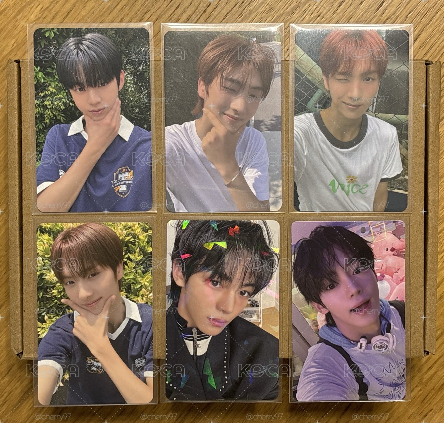 ❤️💙DOHOON/YOUNGJAE/HANJIN 特典卡