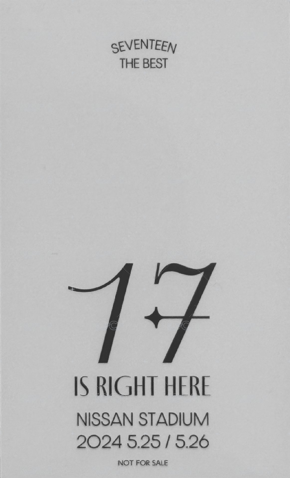 精選專 環球 神奈川 入場卡 / 場限卡  背面