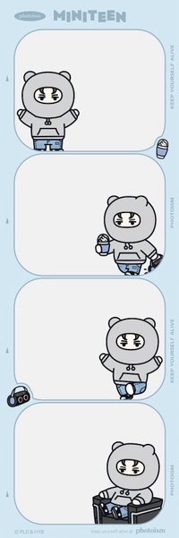 MINITEEN 人生四格卡 