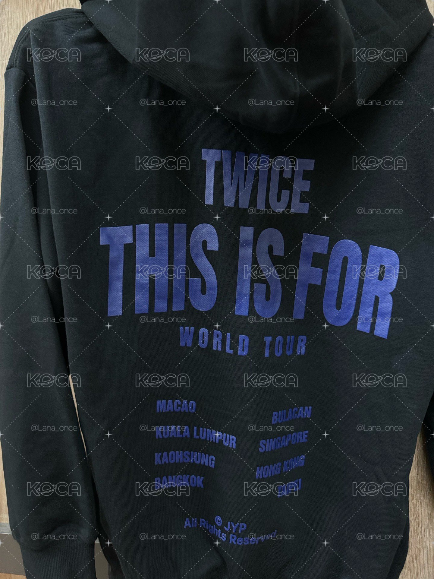 TWICE 高雄場/泰國場 帽T 外套 L號