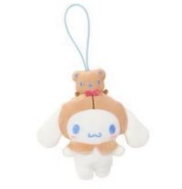 裝扮系列 絨毛玩偶吊飾  熊耳 吊娃 