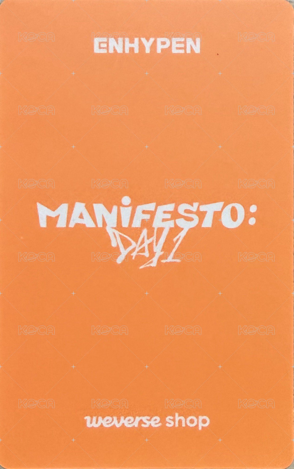 迷三 naver 直播卡  背面