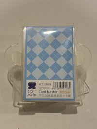 星同學 超透卡膜50入/包 58x89mm(3寸)