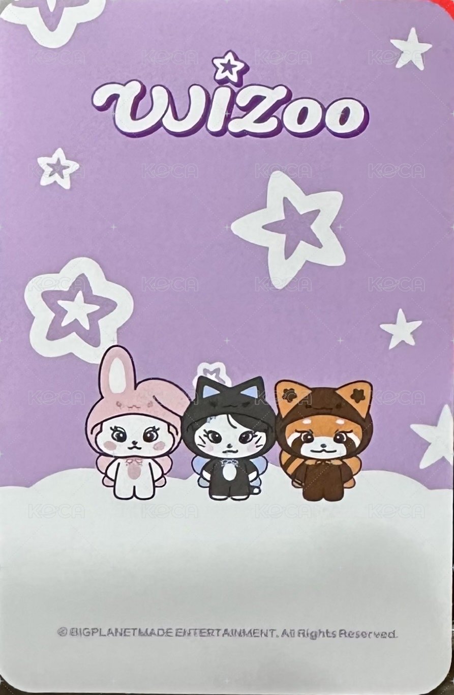 24世巡 周邊卡 玩偶吊飾卡 背面