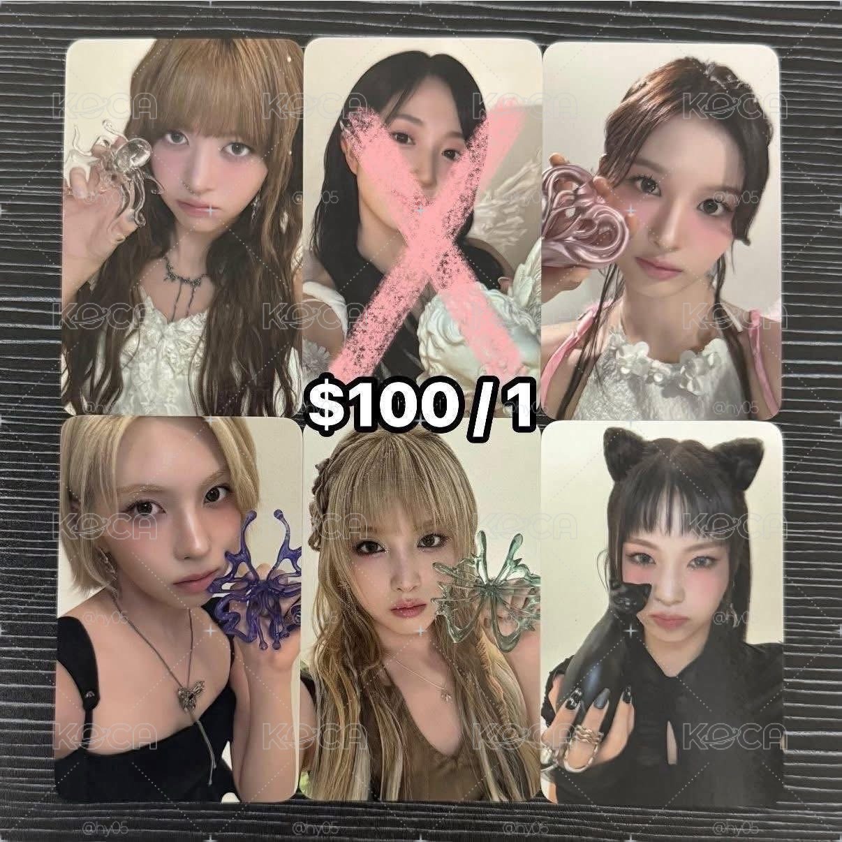 2025年曆 jyp 特典卡